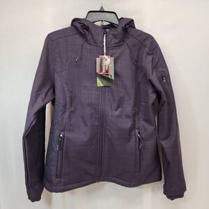 Outdoor Ventures Size M Women's waterproof and breathable softshell jacket, tran